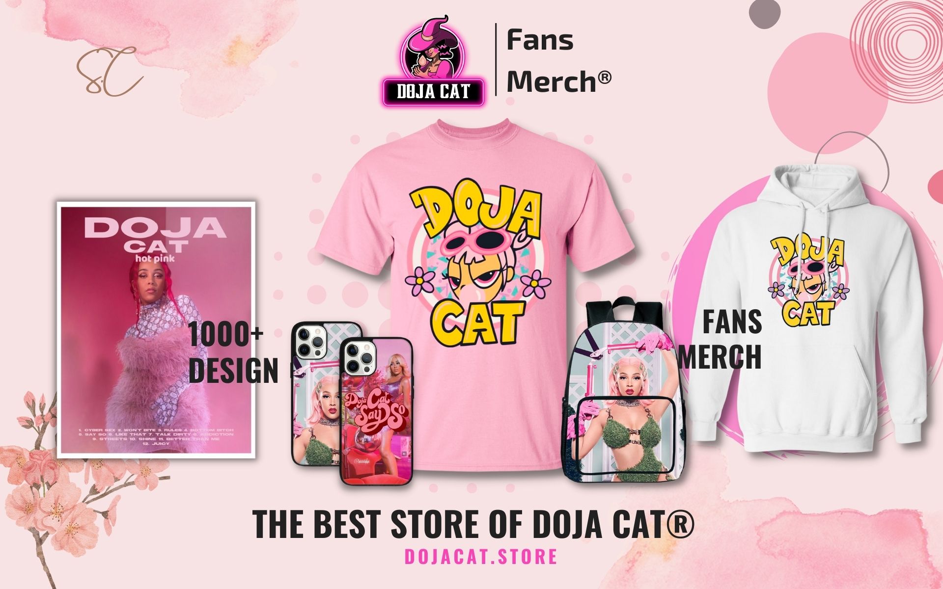 Doja Cat Store Web Banner - Doja Cat Store